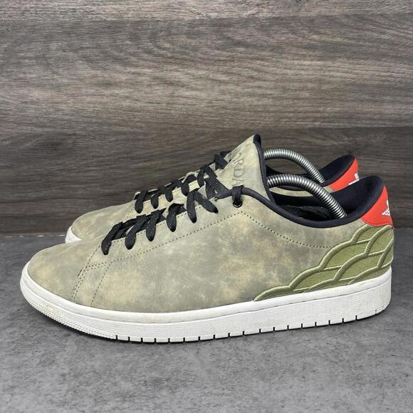 Air Jordan 1 Centre Court Sneakers Mens Size 10 Oil Green DJ2756-300 main image 9